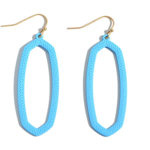 Pale Blue drop earrings